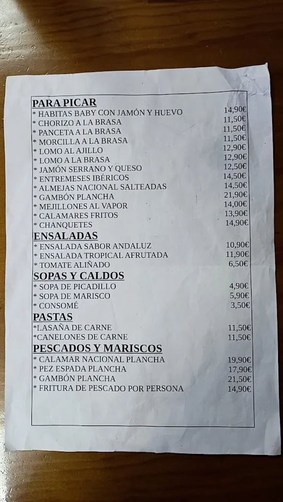 Menu_Restaurante Sabor Andaluz_Ventas de Huelma_image_1
