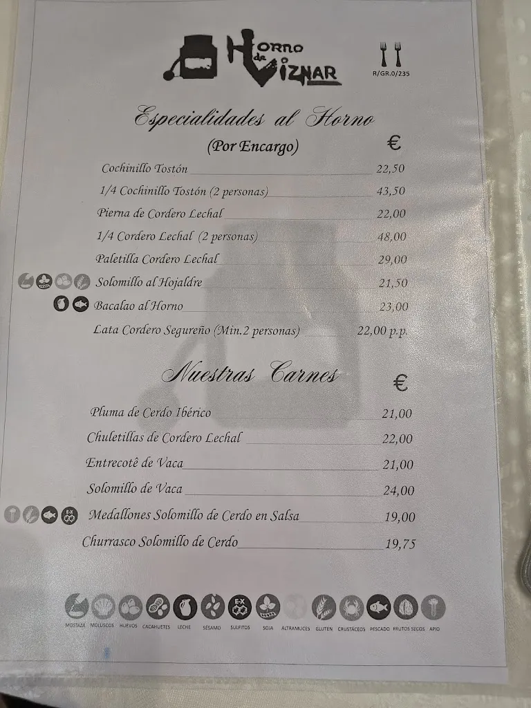 Menu_Horno de Víznar_Víznar_image_1