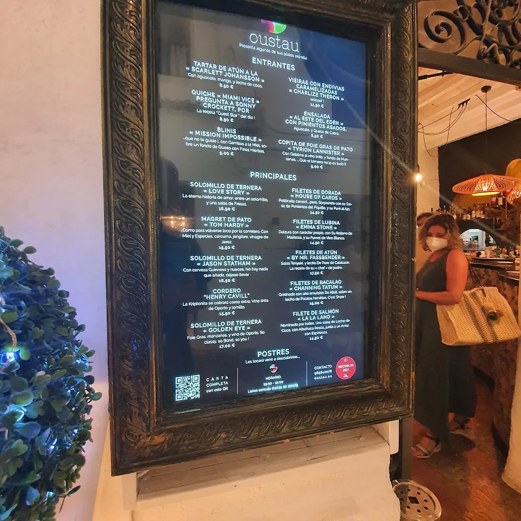 Menu_Restaurant Oustau de Altea_Altea_image_2