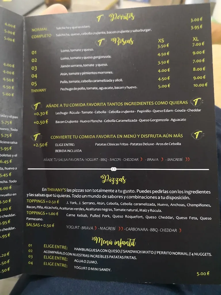 Menu_Thivany's Bar & Grill_Vélez de Benaudalla_image_3