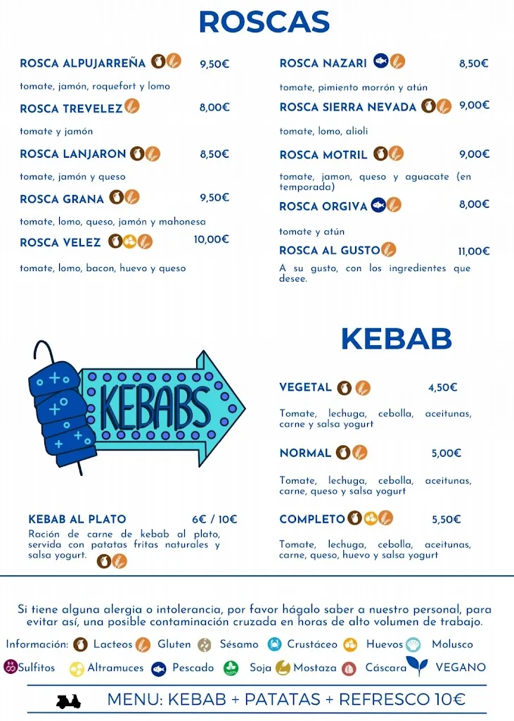 Menu_Nuevo Bar Fútbol - Las niñas_Vélez de Benaudalla_immagine_3