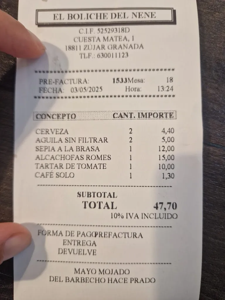 Sara GN_El Boliche del Nene_Zújar_review