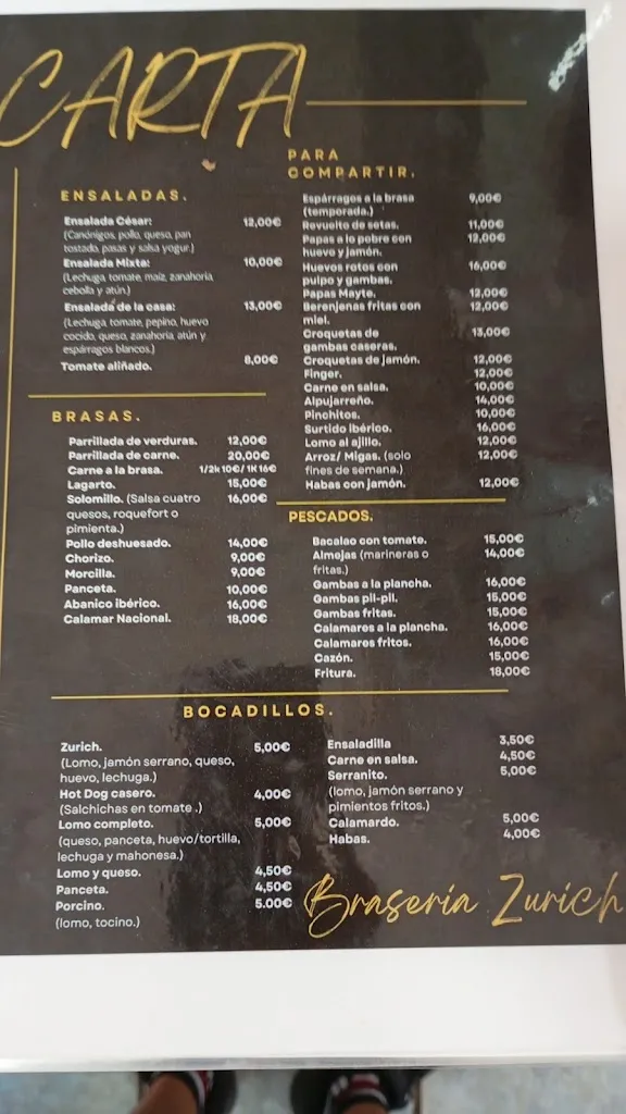 Menu_Braseria zurich_Villanueva Mesía_image_1