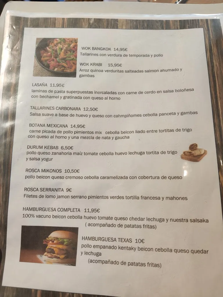 Menu_La Kabaña - Asador Pizzería_Zafarraya_image_1