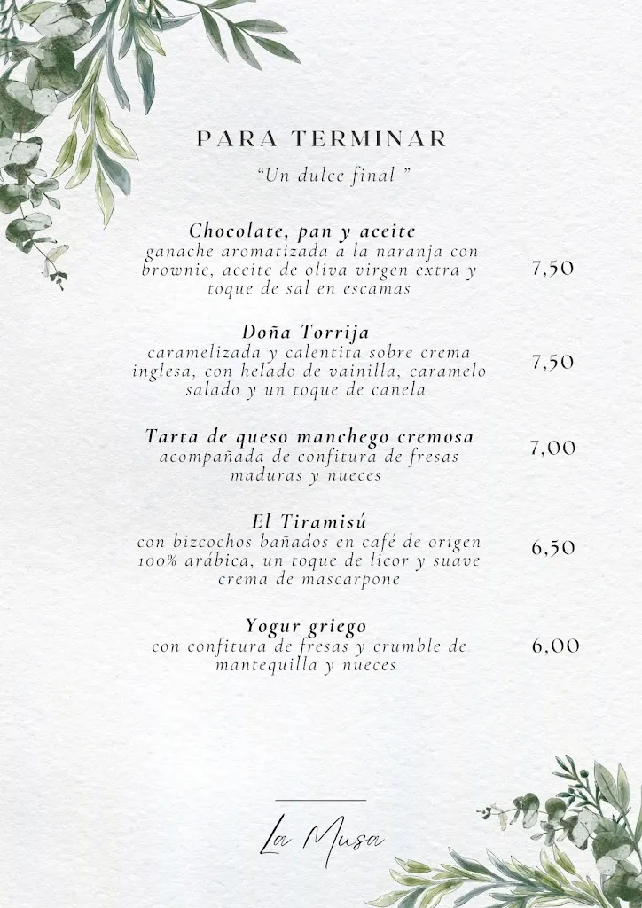 Menu_Restaurante La Musa_Albalate de Zorita_image_4