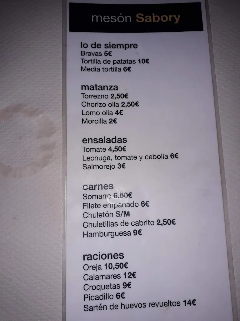 Menu_Mesón Sabory_Albendiego_image_1