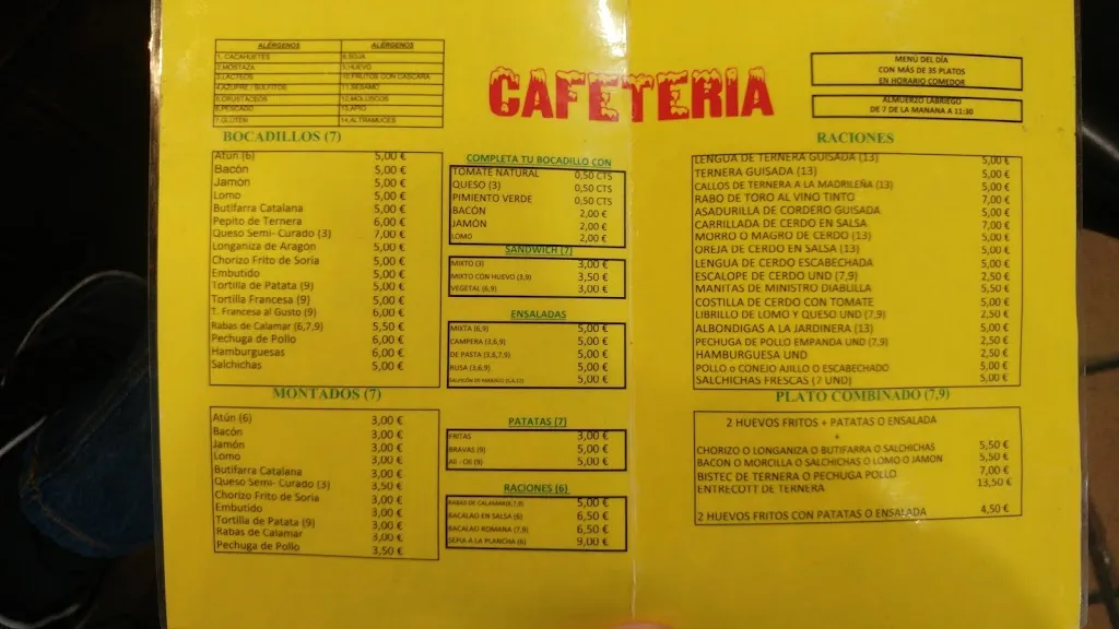 Menu_Bar Desayuno Mobteria_Alcolea del Pinar_image_4