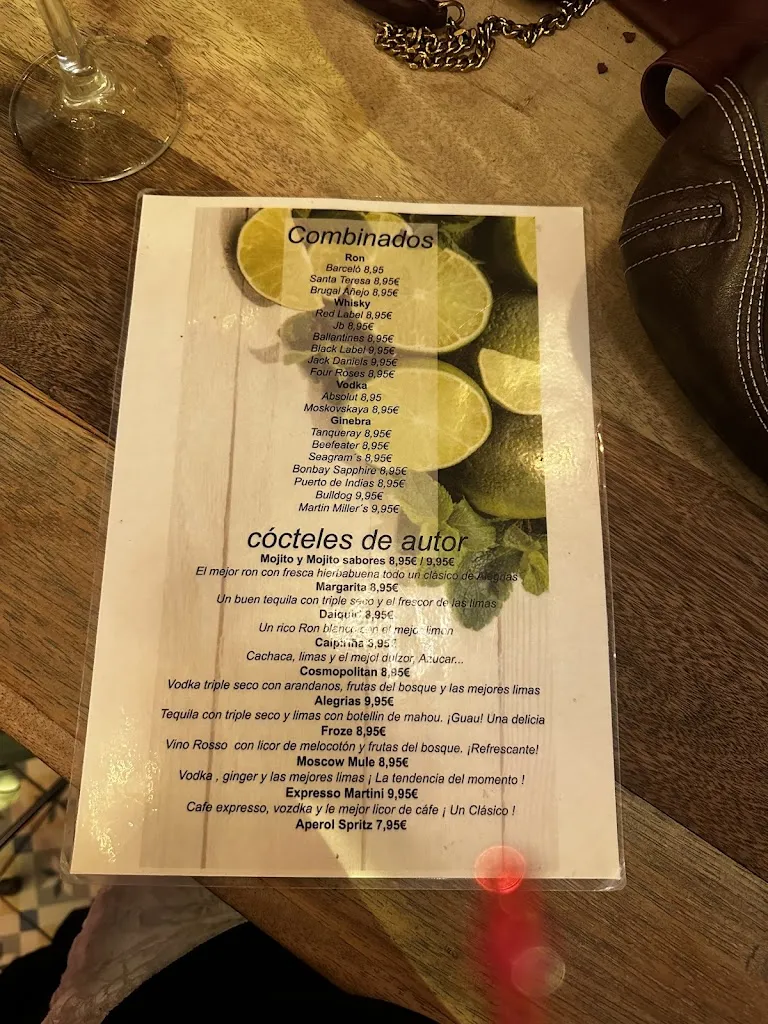 Menu_Alegrías La Mojiteria_Alhóndiga_immagine_2