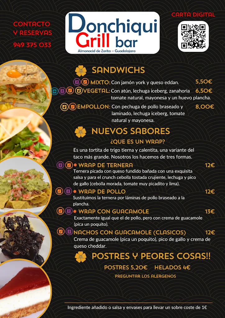 Menu_Don Chiqui Grill Bar_Almonacid de Zorita_image_1