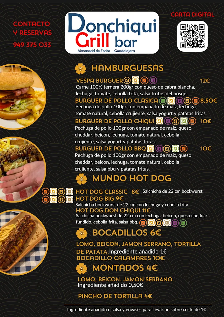 Menu_Don Chiqui Grill Bar_Almonacid de Zorita_image_2