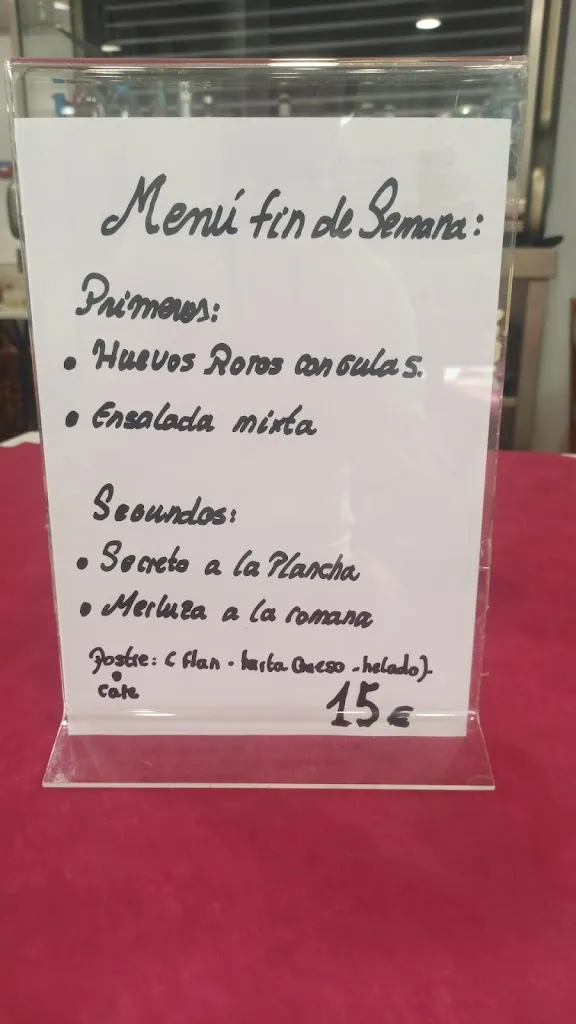 Menu_Bar Restaurante 