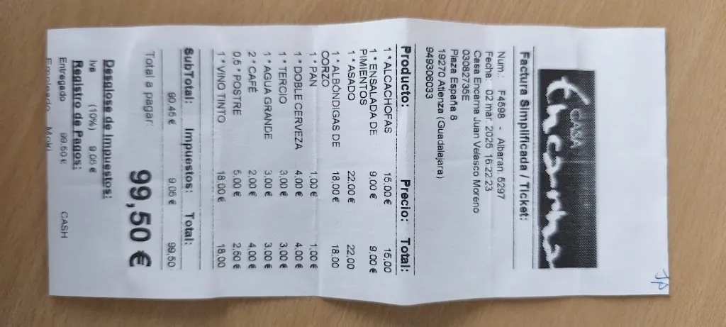 Laura Gil_Restaurante Casa Encarna_Atienza_review