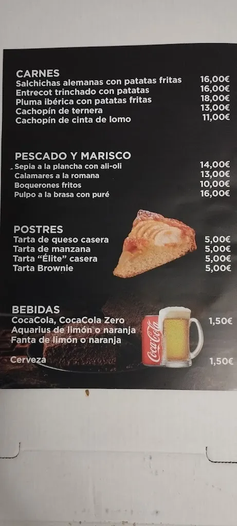 Menu_Restaurante Pizzería Élite_Alovera_image_4