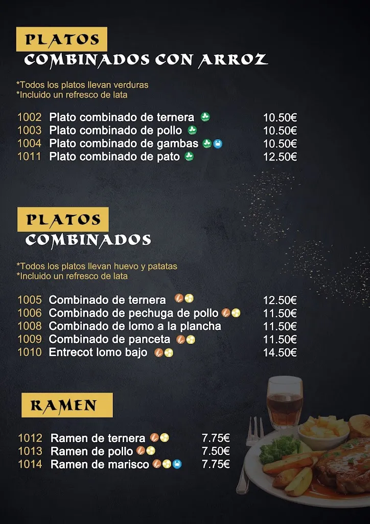 Menu_Bar El Nuevo Porton_Alovera_immagine_2