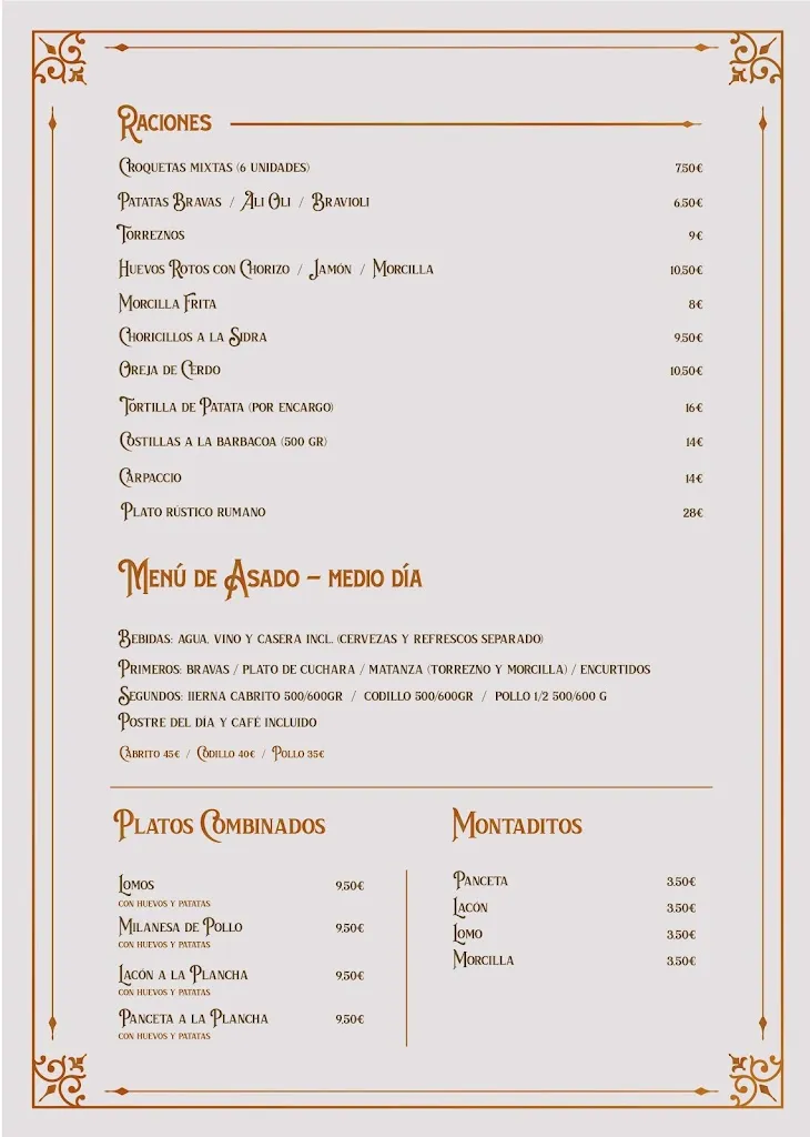 Menu_El Rincón del Ungría_Armuña de Tajuña_immagine_1
