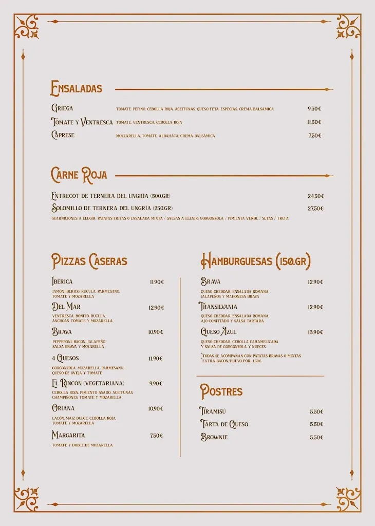 Menu_El Rincón del Ungría_Armuña de Tajuña_immagine_2