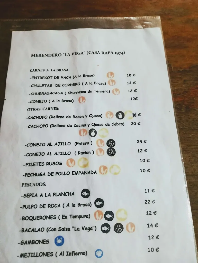 Menu_Restaurante Merendero La Vega_Armuña de Tajuña_immagine_1