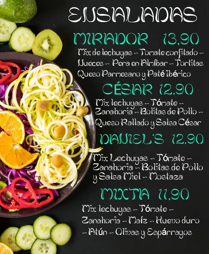 Menu_Bar Restaurante el Mirador de Hontoba_Armuña de Tajuña_image_4