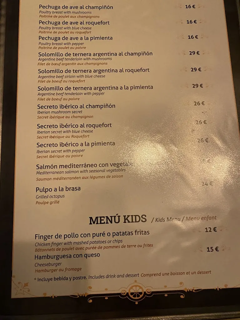 Menu_El Negro Parrilla Restaurante_Altea_image_2
