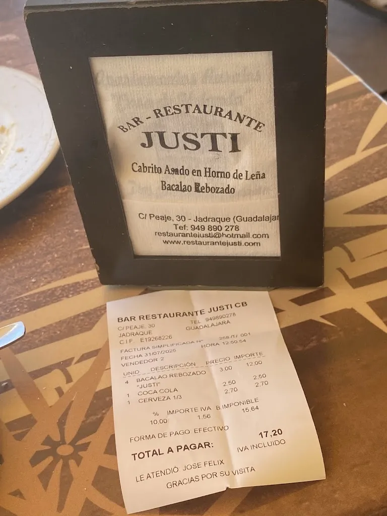 Esteban Soriano_Restaurante Justi_Bujalaro_review