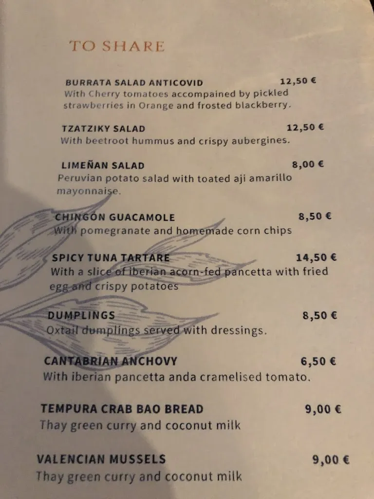 Menu_Rumors Altea_Altea_immagine_4