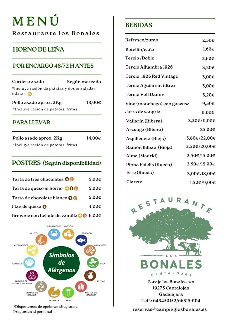 Menu_Restaurante Camping los Bonales_Cantalojas_image_2