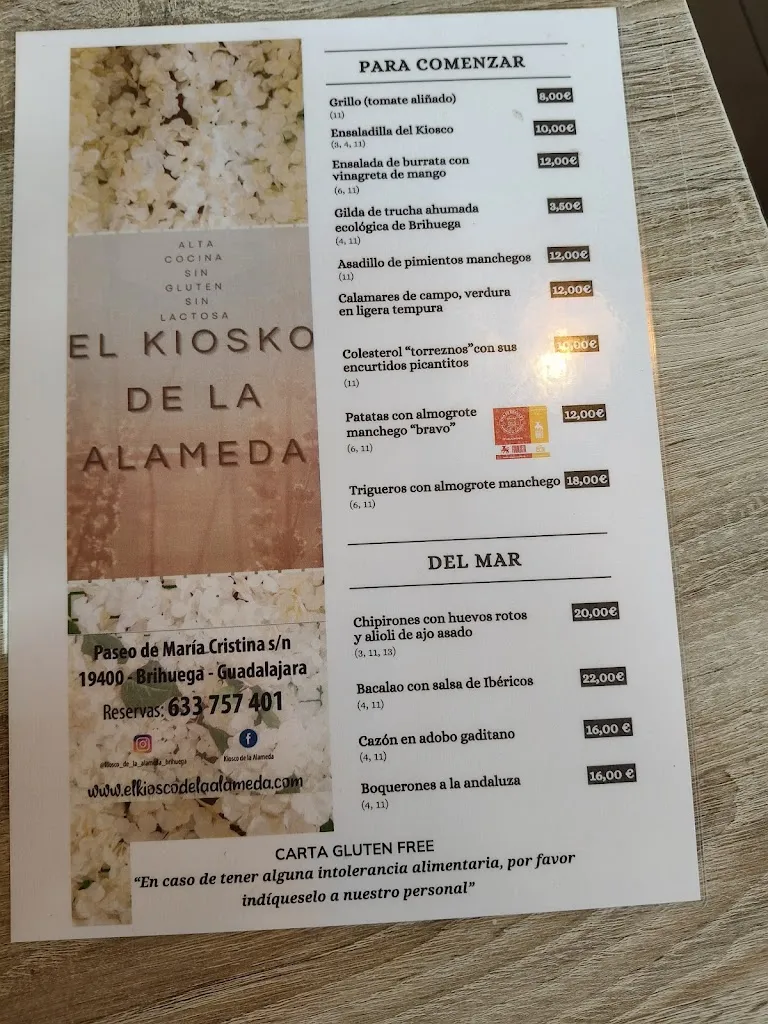 Menu_El Kiosco de La Alameda de Brihuega_Brihuega_image_4
