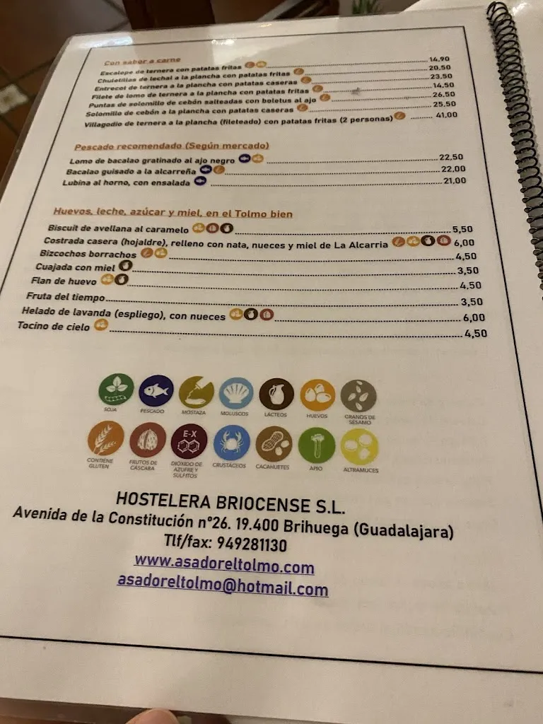 Menu_Asador El Tolmo_Brihuega_image_4