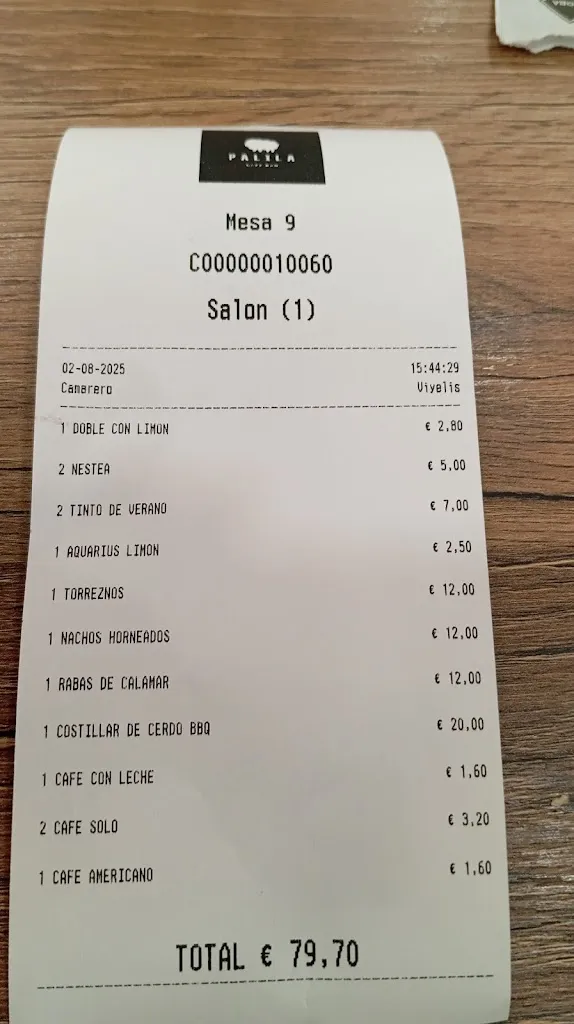 Menu_Palila cafe bar_Brihuega_image_1