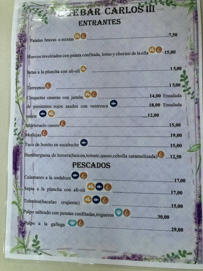 Menu_CAFE-BAR CARLOS III_Brihuega_image_2