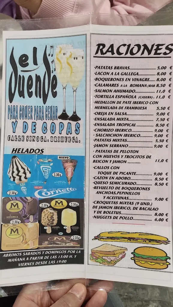 Menu_El Duende_Brihuega_image_3