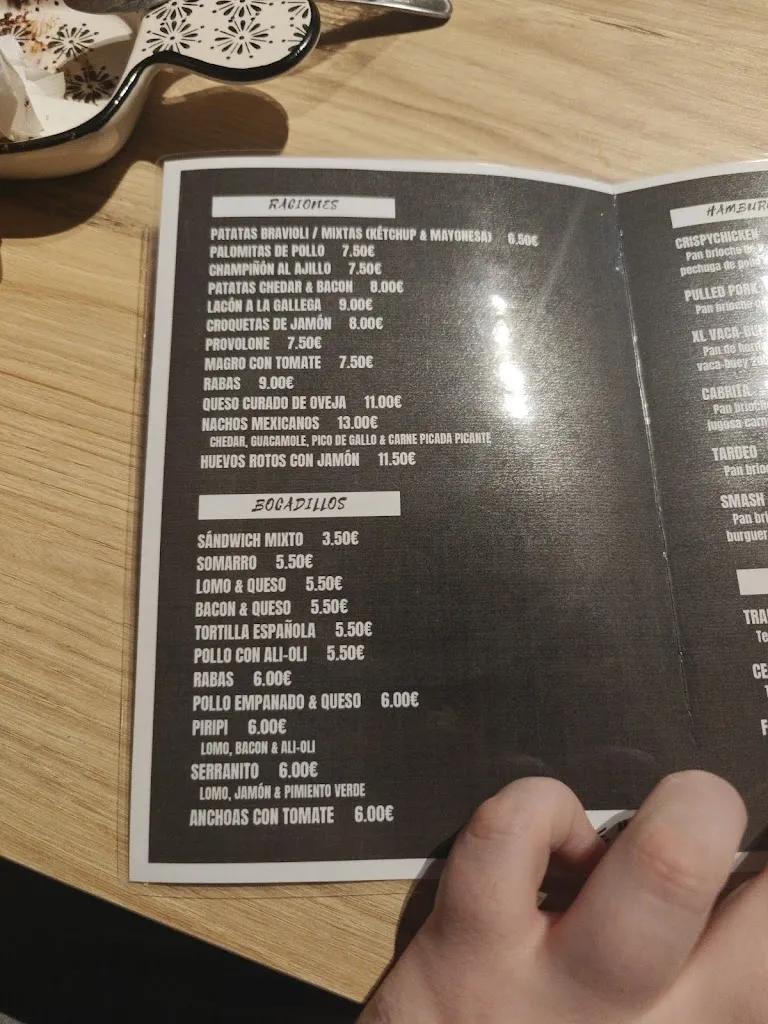 Menu_Bar El Tardeo_Brihuega_immagine_4