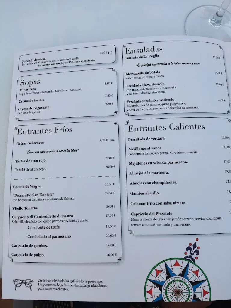 Menu_Restaurante il Giardino Nova Bussola_Altea_image_1