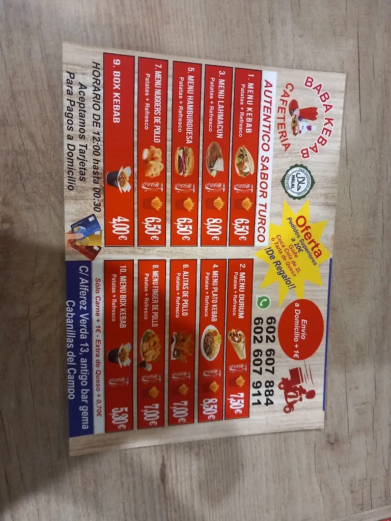 Menu_Baba kebab_Cabanillas del Campo_image_4