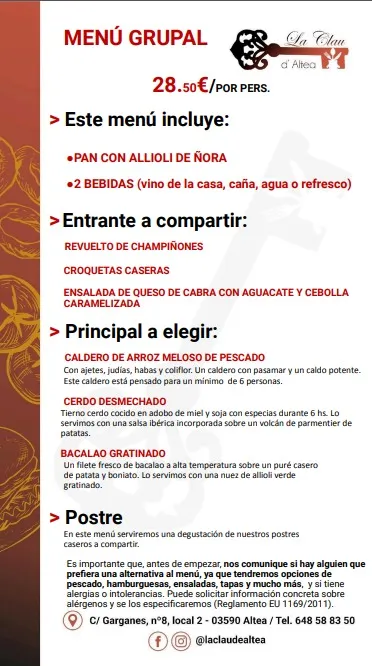 Menu_La Clau d'Altea_Altea_image_2