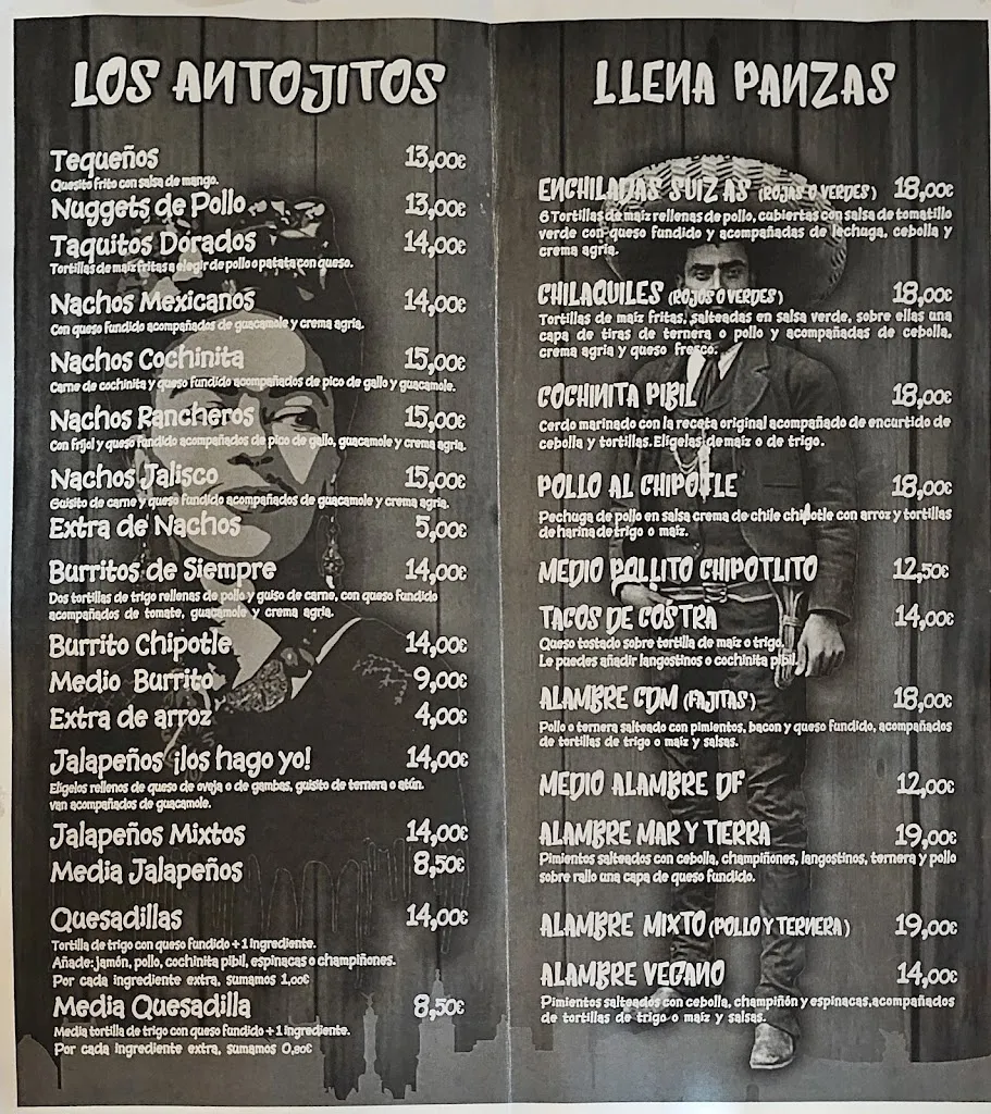 Menü_Donde Valo_Cendejas de Enmedio_Bild_1