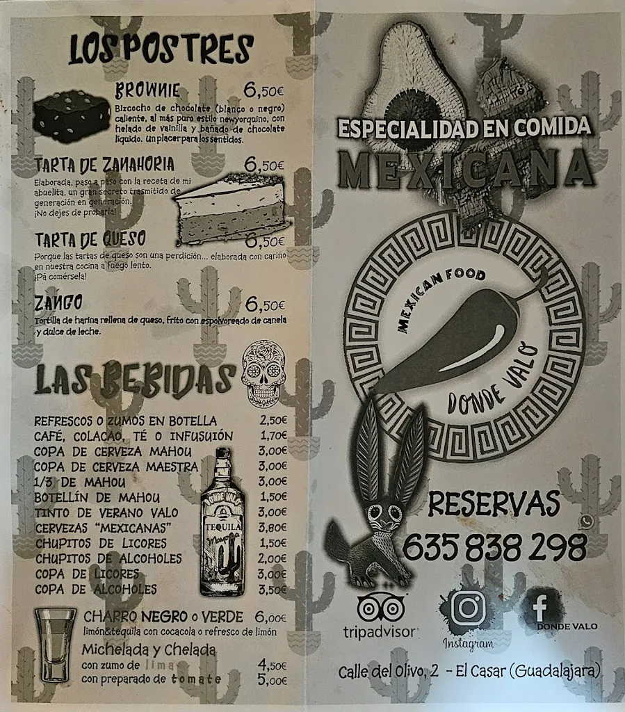 Menü_Donde Valo_Cendejas de Enmedio_Bild_2