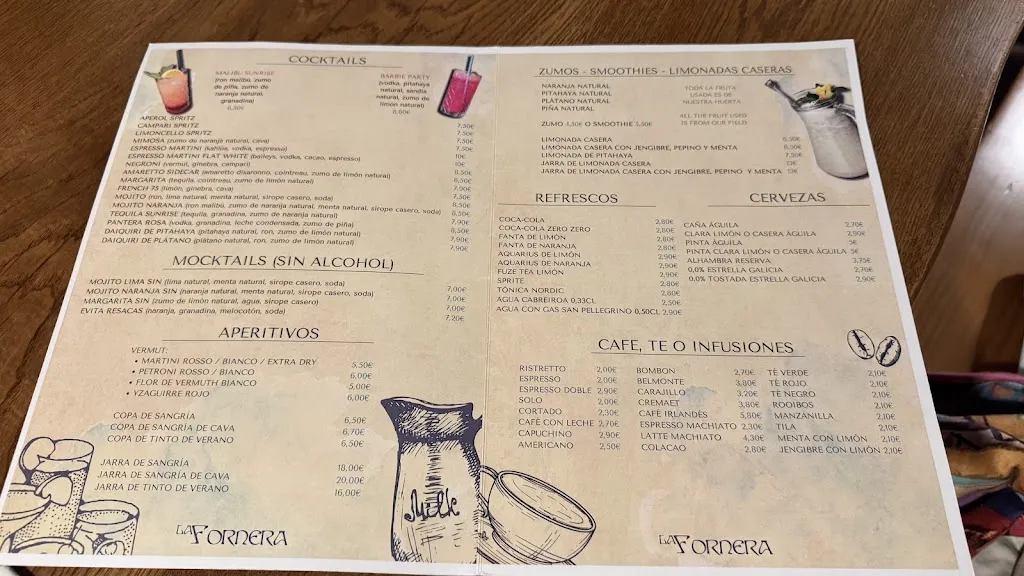 Menu_La Fornera_Altea_image_1