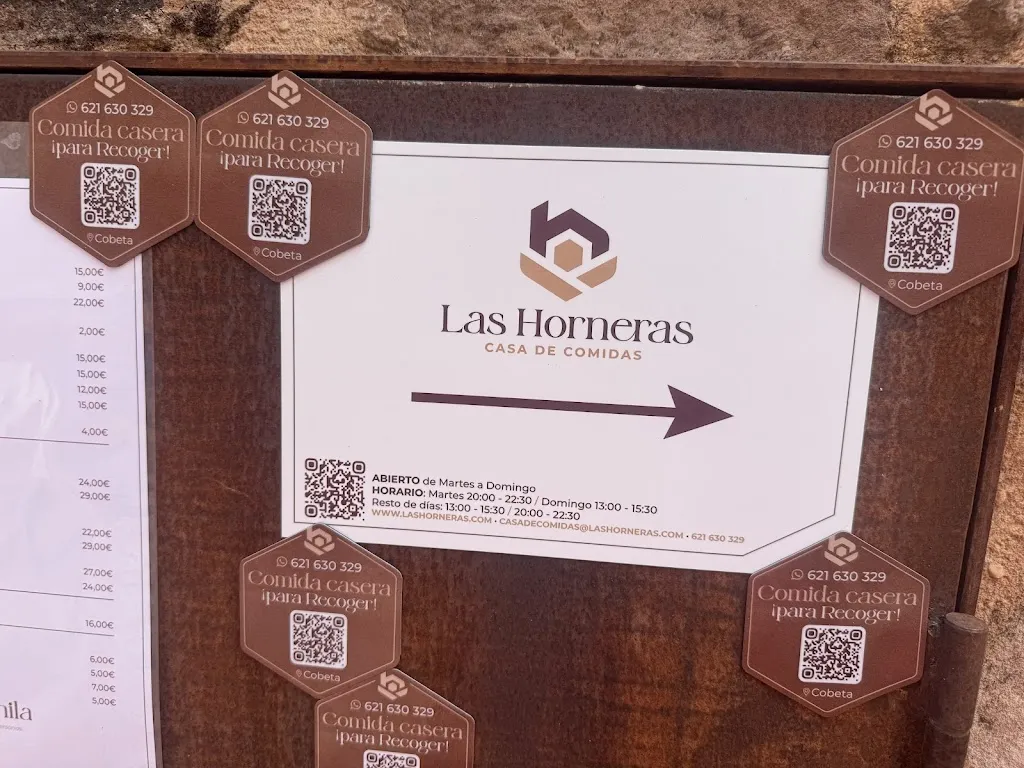 Menu_Casa De Comidas Las Horneras De Cobeta_Castilnuevo_image_2