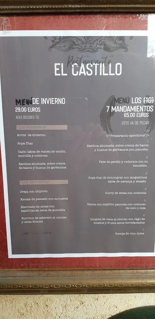 Menu_Restaurante El Castillo_Castilnuevo_image_4