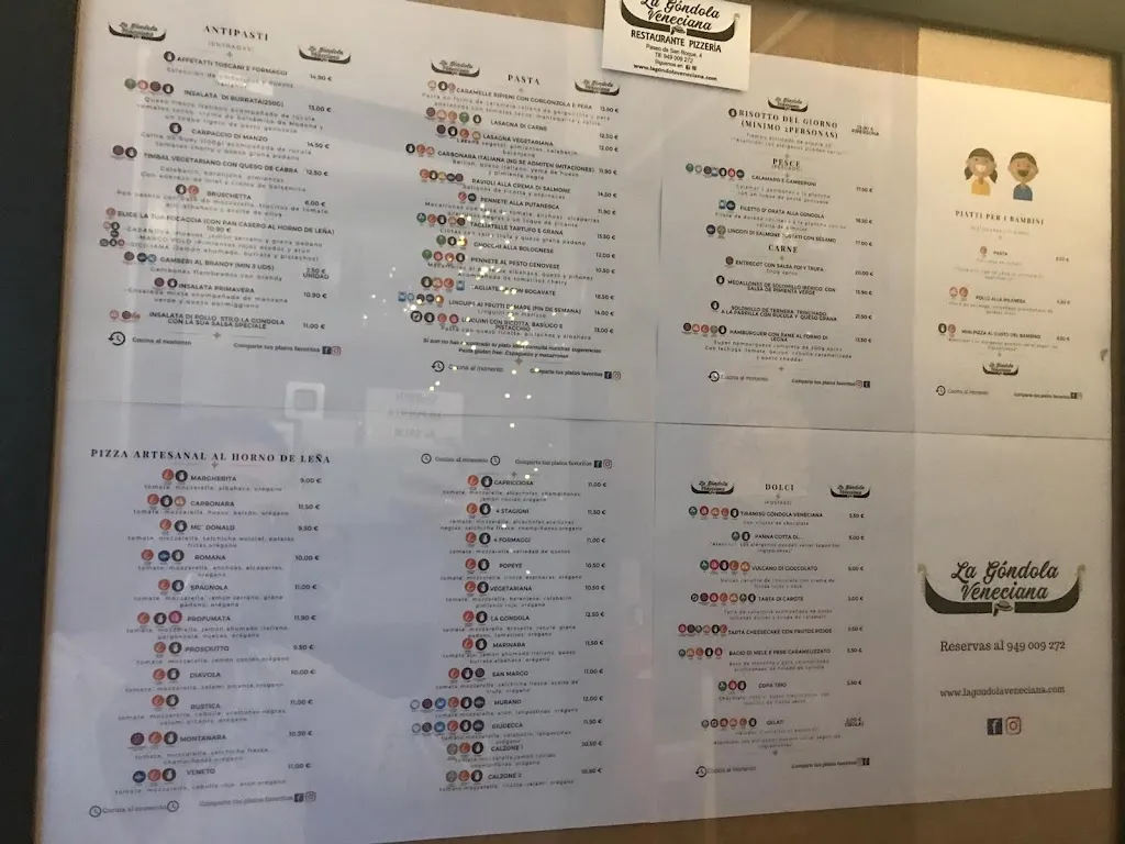 Menu_La Góndola Veneciana restaurante _Cendejas de la Torre_image_4