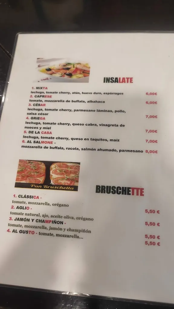 Menu_Sapori e Delizie Di Claudio_Azuqueca de Henares_image_3