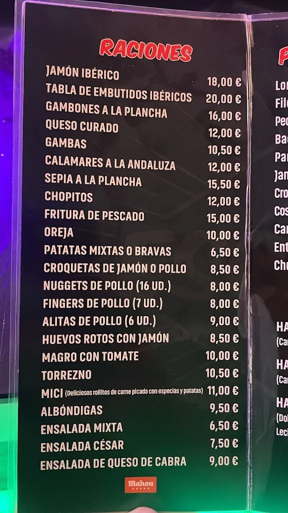 Menu_Bar La Escapada_Azuqueca de Henares_image_3