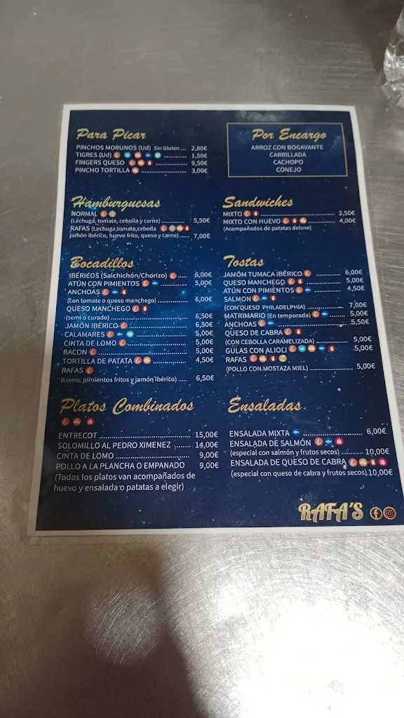Menu_BAR RAFA'S_Azuqueca de Henares_image_1