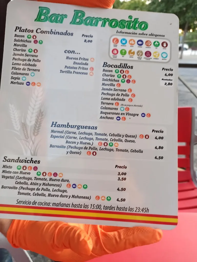 Menu_Bar Barrosito_Azuqueca de Henares_image_2