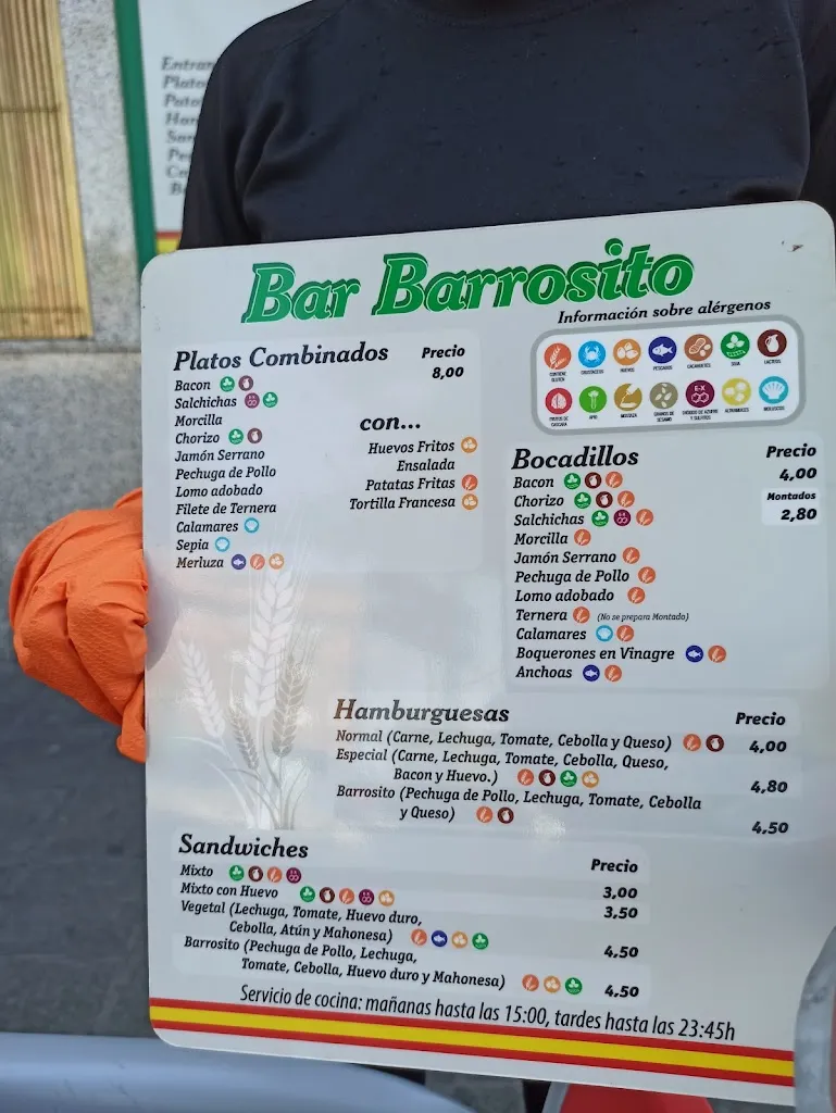 Menu_Bar Barrosito_Azuqueca de Henares_image_3