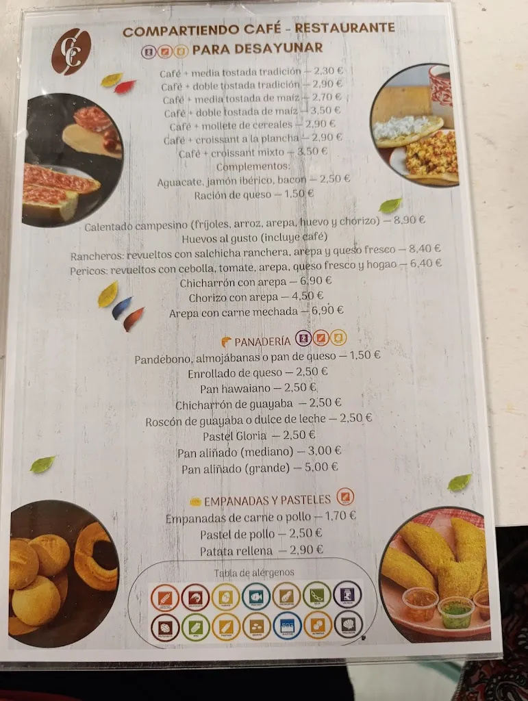 Menu_Bar Cafeteria Compartiendo Café_Azuqueca de Henares_immagine_1