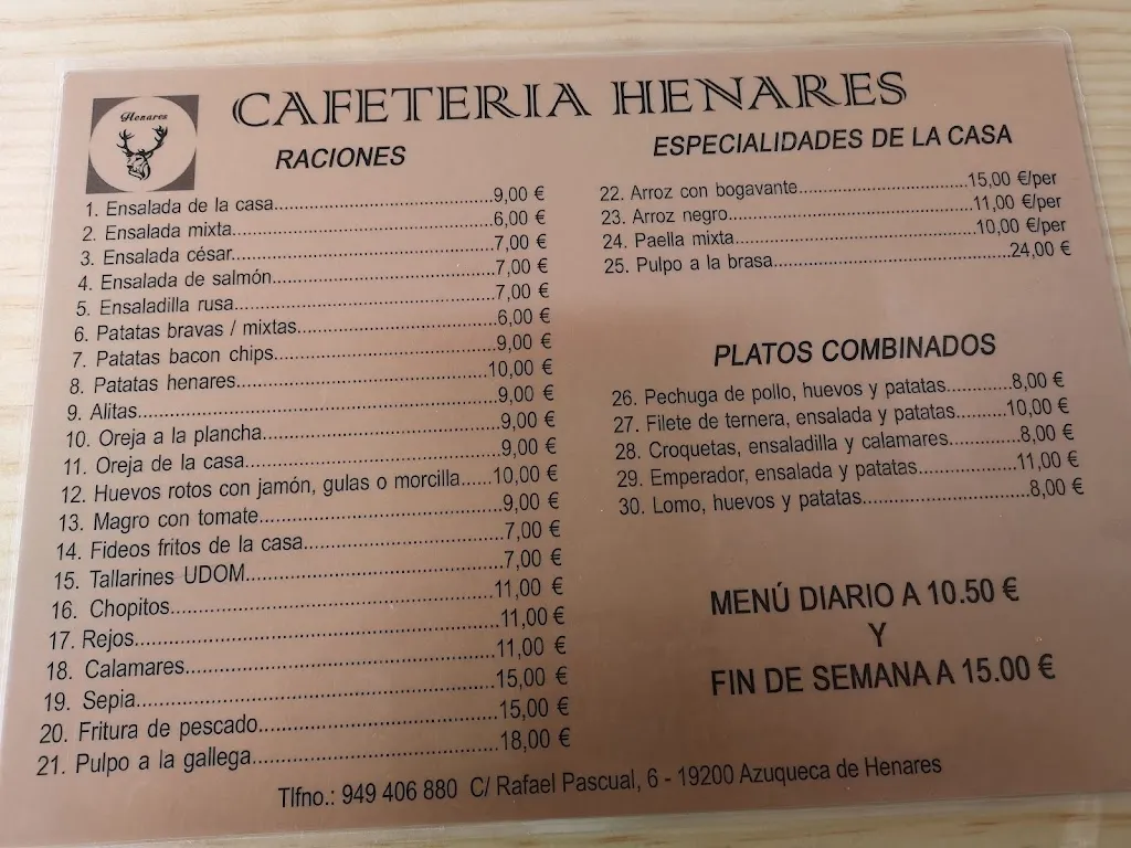 Menu_Cafetería Henares_Azuqueca de Henares_image_1