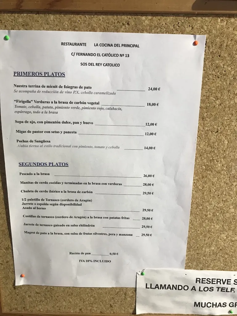 Menu_La Cocina del Principal_Cincovillas_image_3