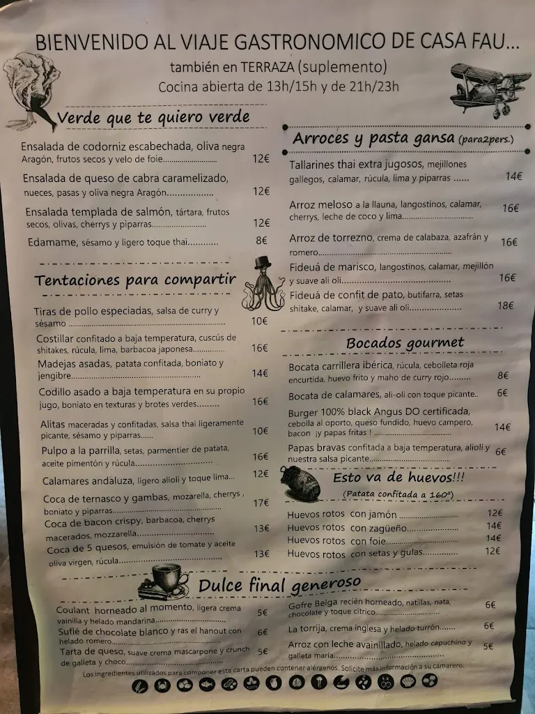Menu_Casa Fau_Cincovillas_image_1